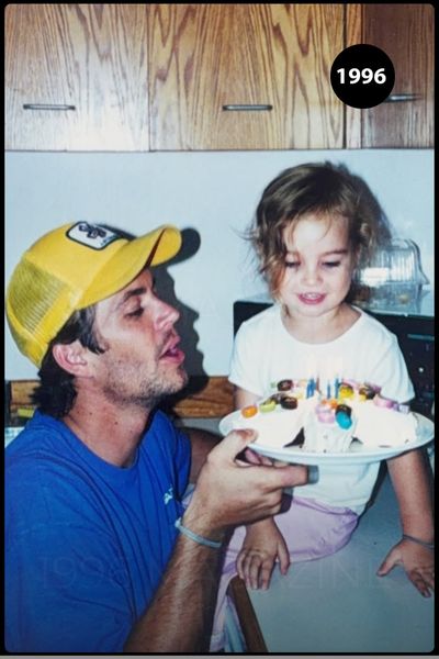 Meadow Walker With Father