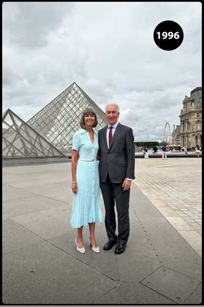 Seryl Kushner With Charles Kushner